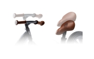Qplay Rowerek Biegowy Racer Black/Brown