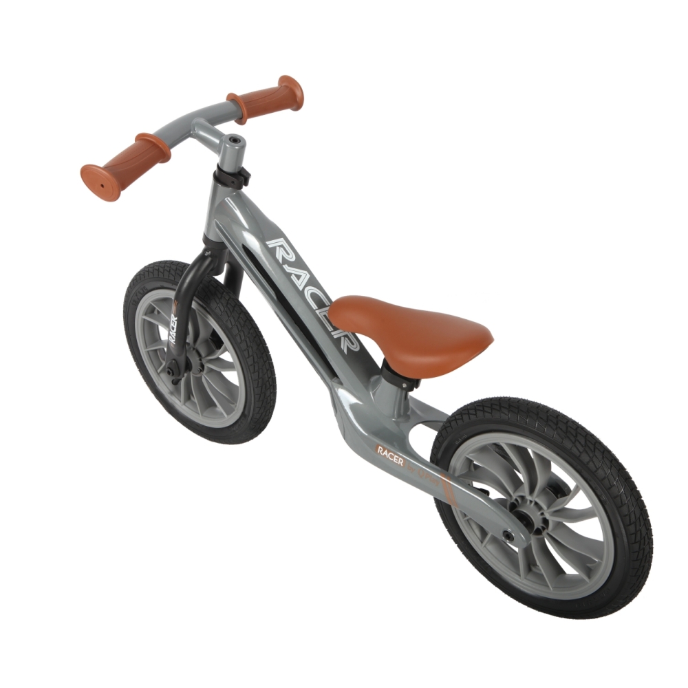 Balansinis dviratis Qplay Racer, pilkas-Judėjimui, Balansiniai dviratukai-e-vaikas