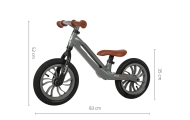 Qplay Rowerek Biegowy Racer Grey
