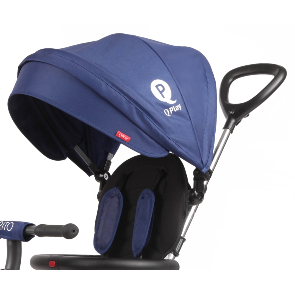 Triratis Qplay Rito, Blue-Judėjimui, Triratukai vaikams-e-vaikas