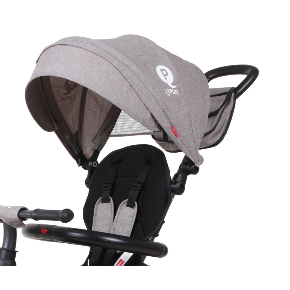 Triratis Qplay Rito Plus, Grey-Judėjimui, Triratukai vaikams-e-vaikas