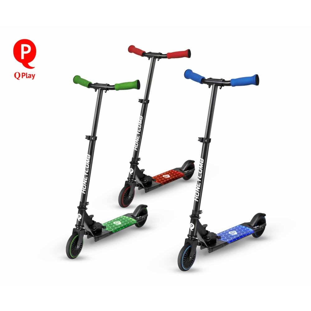 Qplay Hulajnoga Honeycomb Green