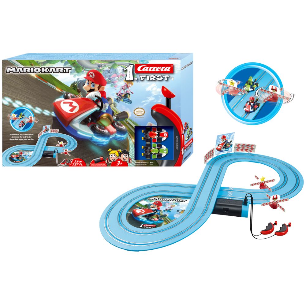 Carrera First 20063026 Nintendo Mario Kart™ - Mario and Yoshi 2,4m