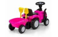 Milly Mally Pasivažinėjimas New Holland T7 traktoriumi rožinės spalvos-Judėjimui, Paspiriamosios mašinėlės ir jų priedai, Paspir