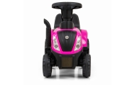 Milly Mally Pasivažinėjimas New Holland T7 traktoriumi rožinės spalvos-Judėjimui, Paspiriamosios mašinėlės ir jų priedai, Paspir