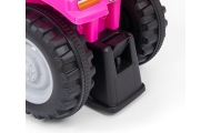 Milly Mally Pasivažinėjimas New Holland T7 traktoriumi rožinės spalvos-Judėjimui, Paspiriamosios mašinėlės ir jų priedai, Paspir