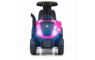 Milly Mally Ride On New Holland T7 Tractor Pink