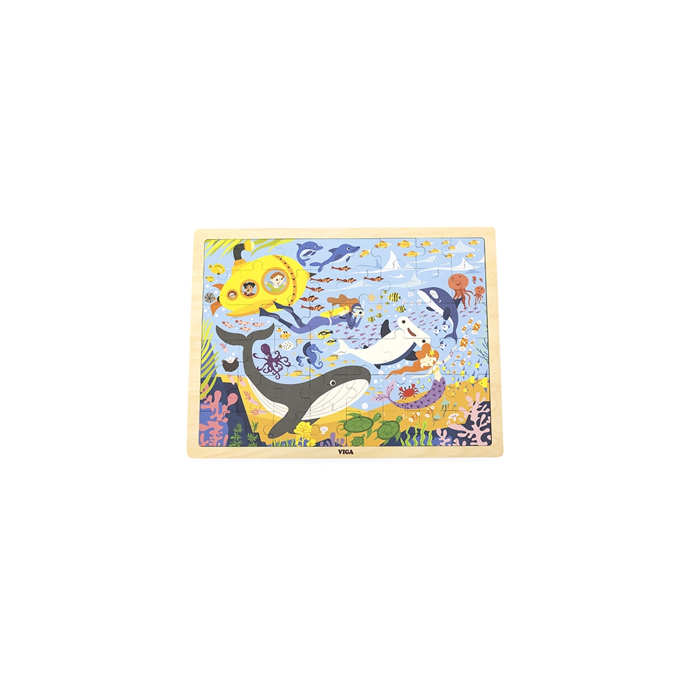 Viga 44583 Puzzle 48 elementai - jūra ir jos gyventojai