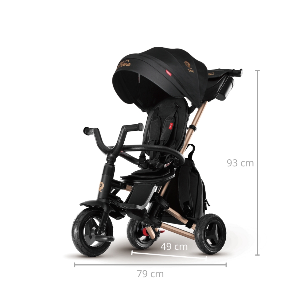 Triratis Qplay Nova Rubber, Golden-Judėjimui, Triratukai vaikams-e-vaikas
