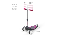 Qplay Hulajnoga Mika Pink