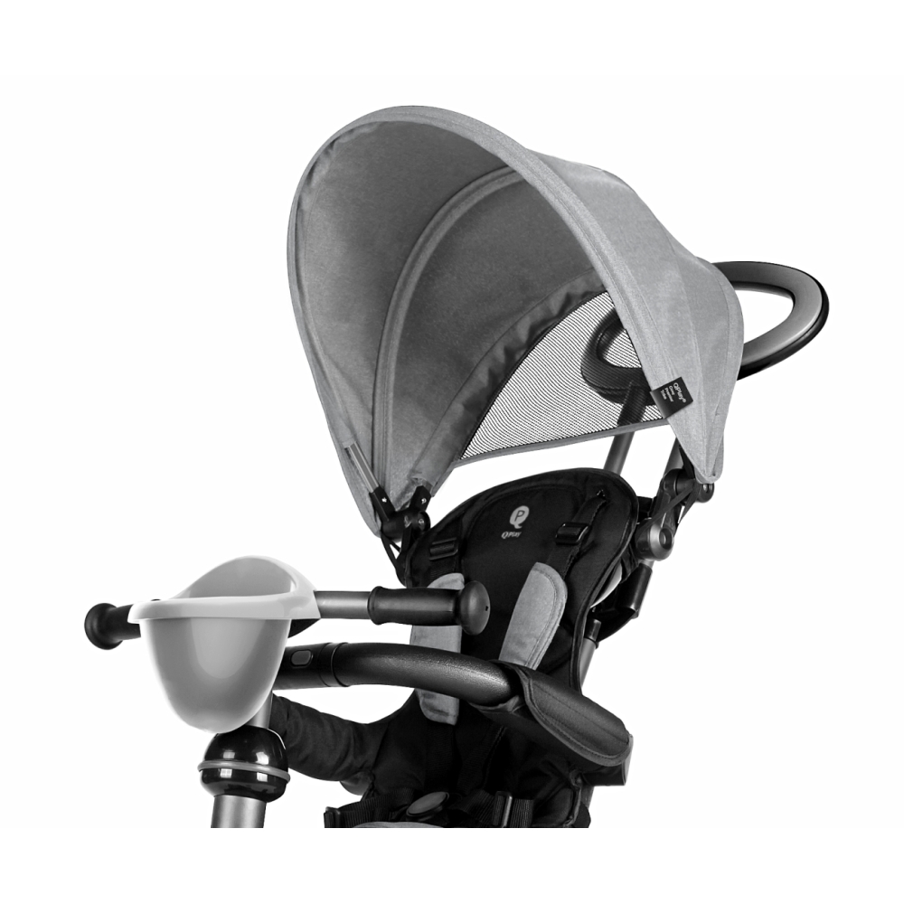 Triratis Qplay Cosy, Grey-Judėjimui, Triratukai vaikams-e-vaikas