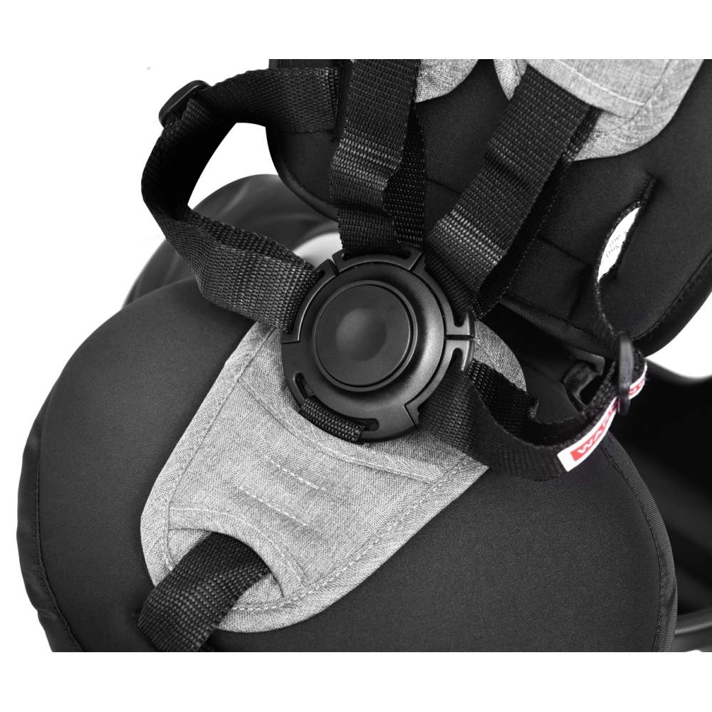 Triratis Qplay Cosy, Grey-Judėjimui, Triratukai vaikams-e-vaikas