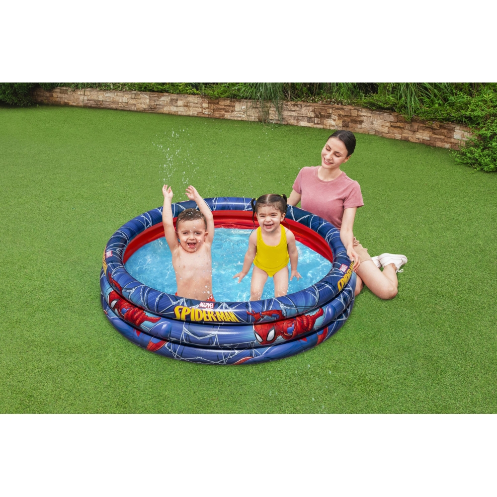 Pripučiamas baseinas Žmogus-voras 122 x 30 cm Bestway 98018-Žaislai, Lauko žaislai, Baseinai, Pripučiami baseinai-e-vaikas