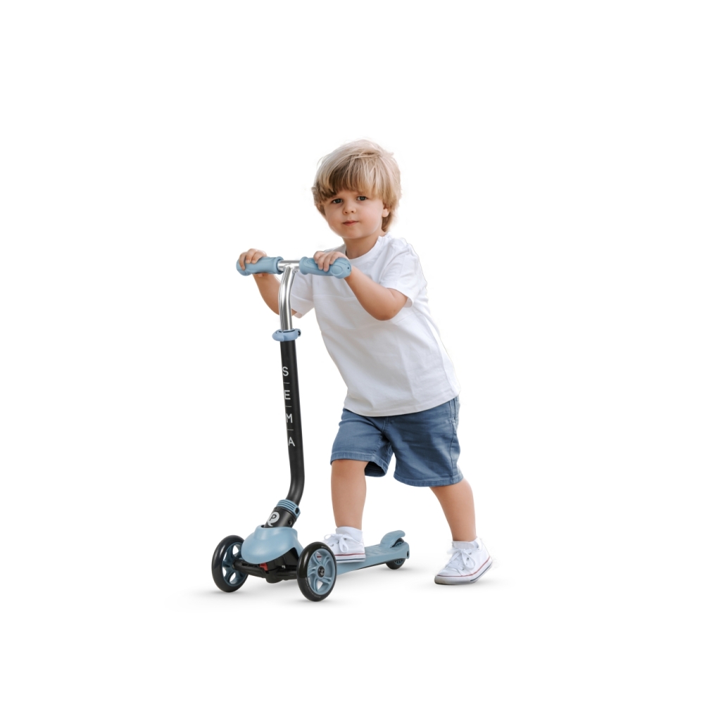 Paspirtukas Qplay Sema 3in1, Blue-Judėjimui, Paspirtukai vaikams-e-vaikas