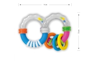 Milly Mally Rattle - Shaped 8 rattle - 0581