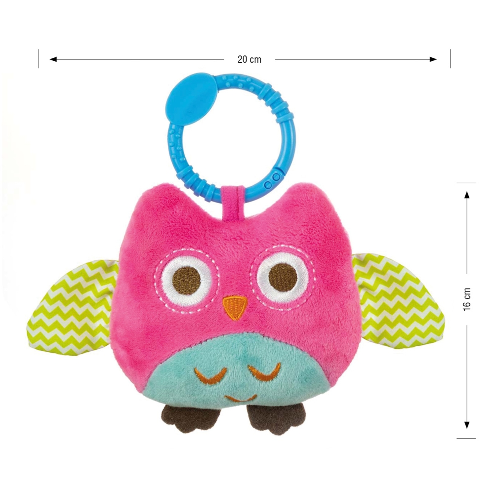 Milly Mally Pliušinis pakabinamas žaislas - Linksma pelytė - 2552 PINK