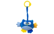 Milly Mally Plush hanging toy - Cutie owl - 2881 BLUE