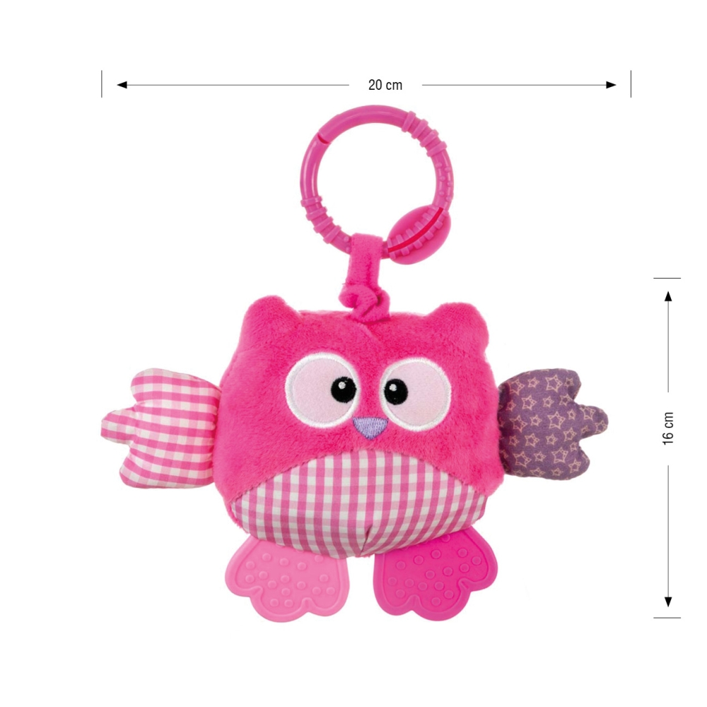 Milly Mally Pliušinis pakabinamas žaislas - Gražuolė pelytė - 2881 PINK