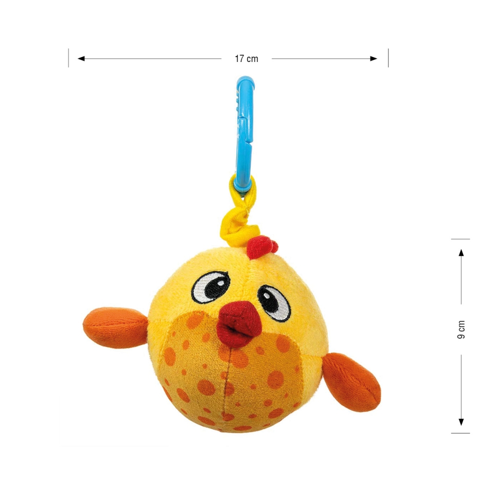 Milly Mally Pliušinis pakabinamas žaislas - Žuvytės - 2882 YELLOW
