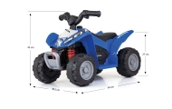 Elektrinis keturratis HONDA ATV, Blue-Elektromobiliai vaikams, Keturračiai ir bagiai-e-vaikas