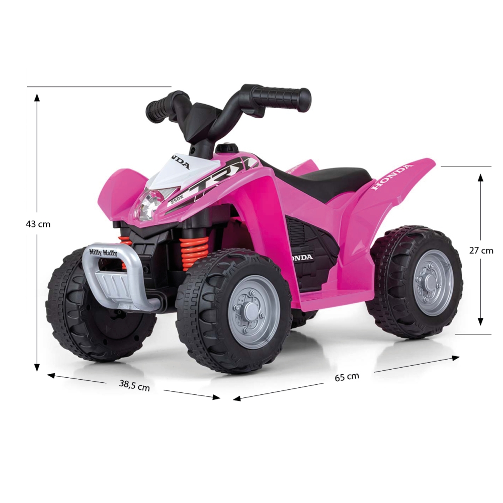 Pojazd na akumulator Quad HONDA ATV Pink