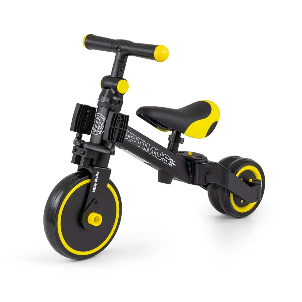 Milly Mally Ride On - Dviratis 3in1 OPTIMUS-Judėjimui, Balansiniai dviratukai-e-vaikas
