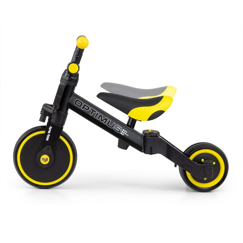 Rowerek 3w1 Optimus Black
