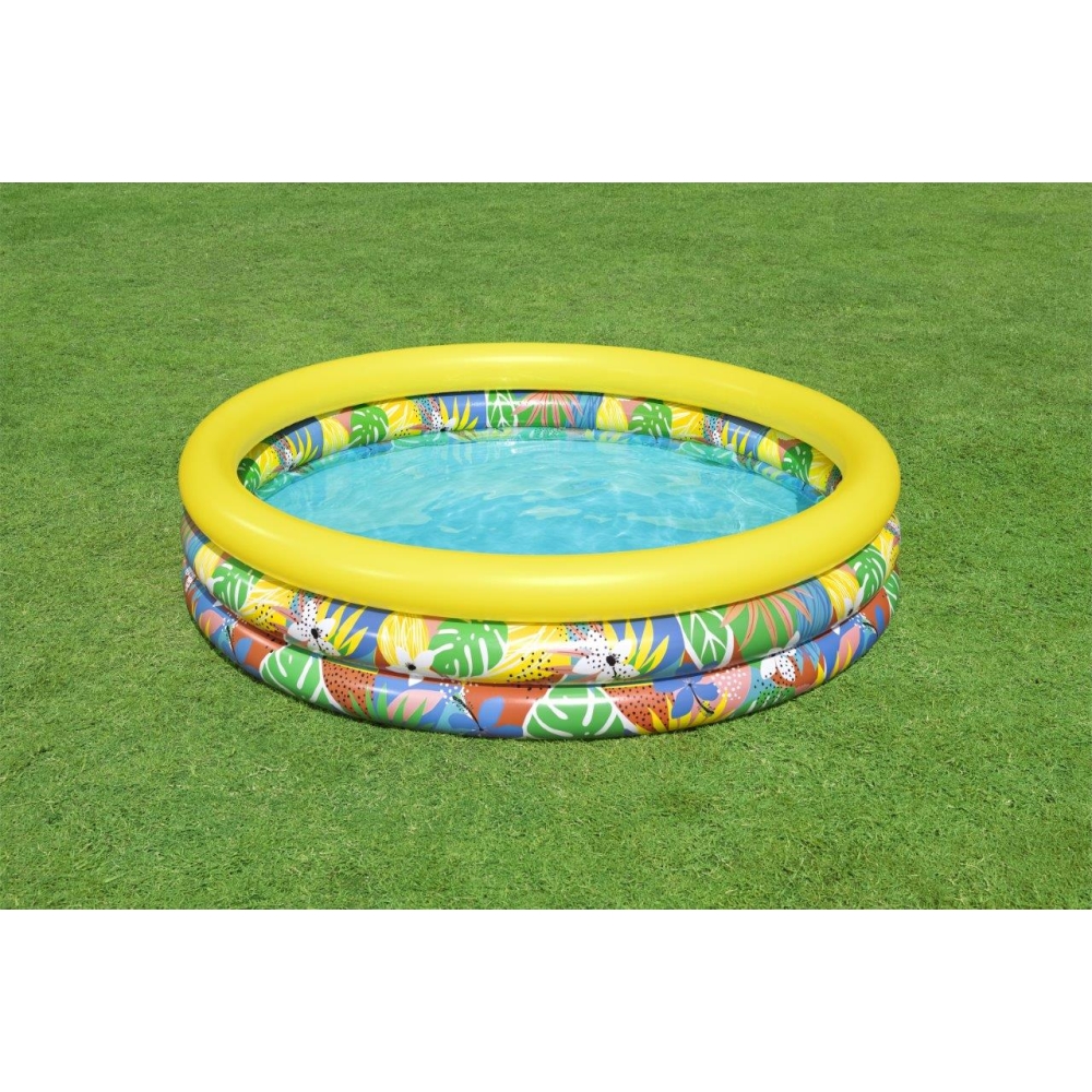 Bestway 51203 Pripučiamas baseinas Tropiniai augalai 1,68 m x 38 cm
