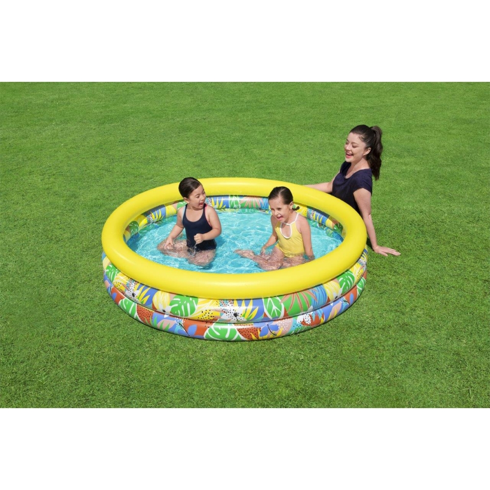 Bestway 51203 Pripučiamas baseinas Tropiniai augalai 1,68 m x 38 cm