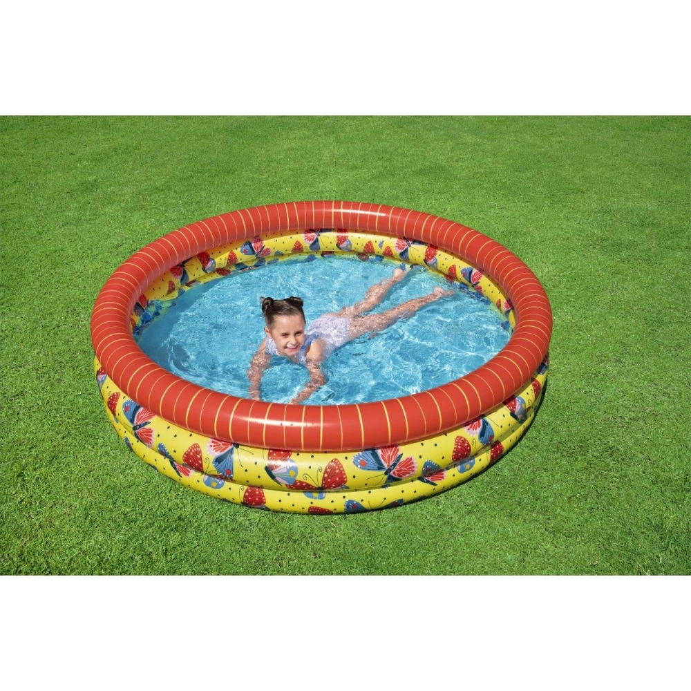 "Bestway 51202 Butterfly" pripučiamas baseinas 1,68 m x 38 cm