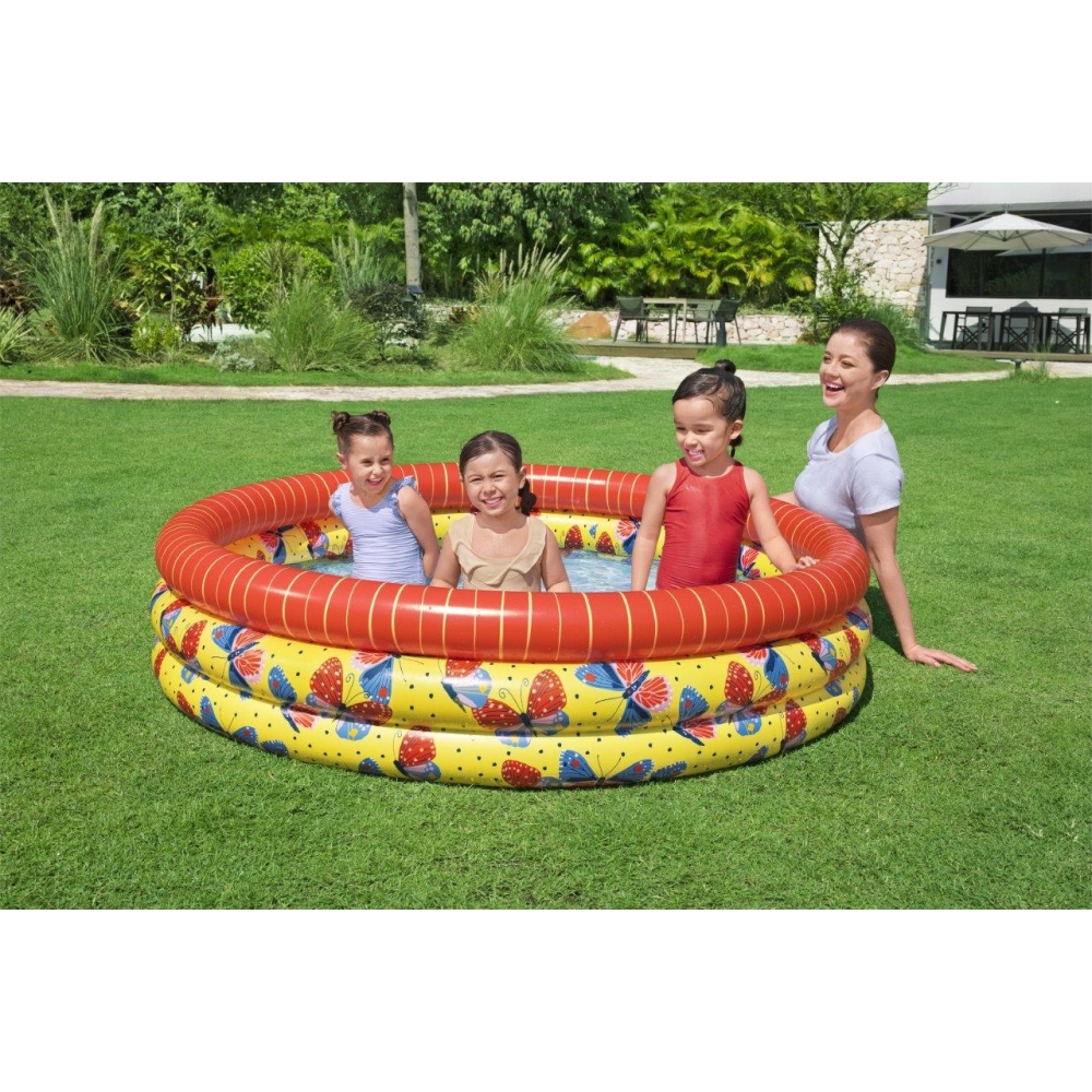 "Bestway 51202 Butterfly" pripučiamas baseinas 1,68 m x 38 cm