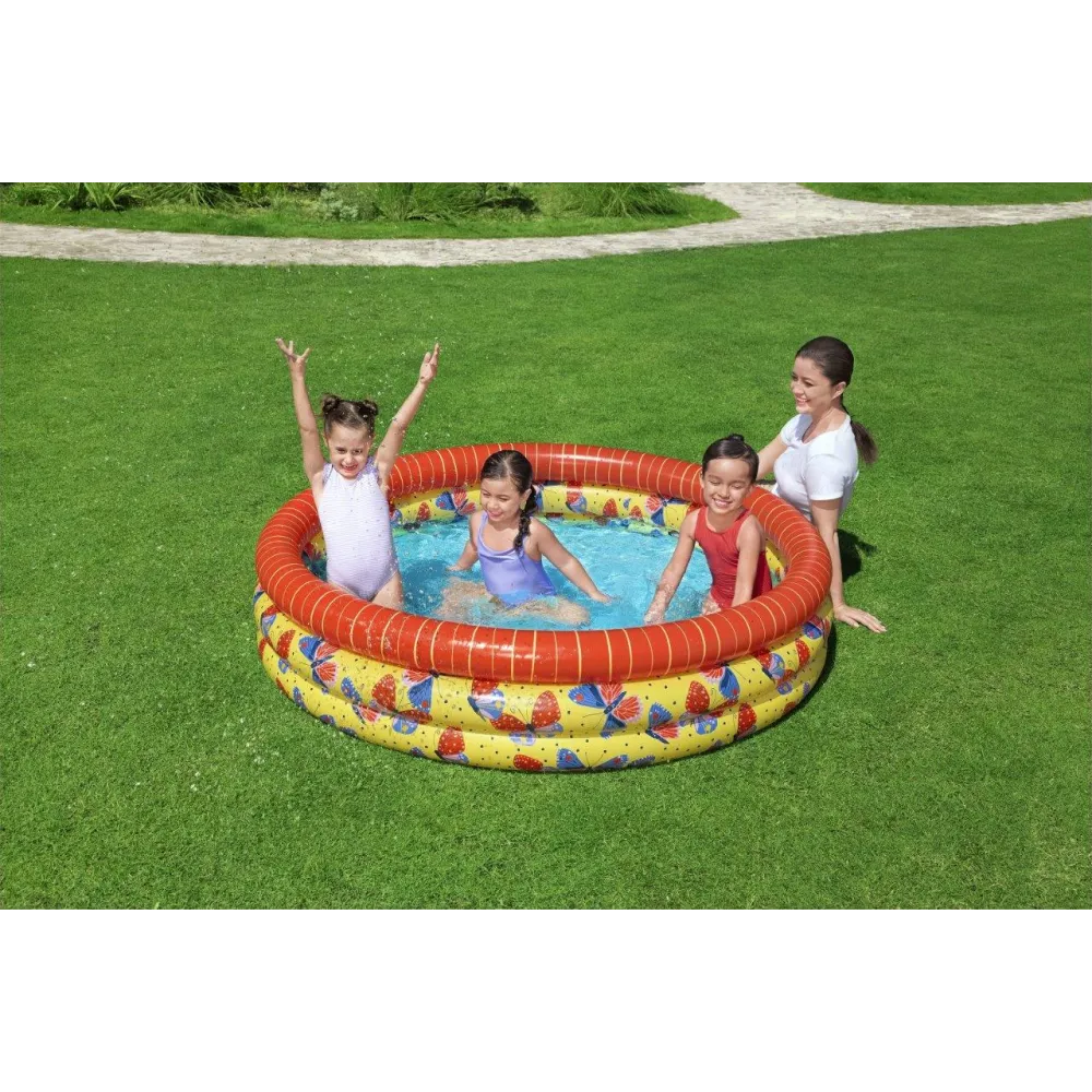 "Bestway 51202 Butterfly" pripučiamas baseinas 1,68 m x 38 cm