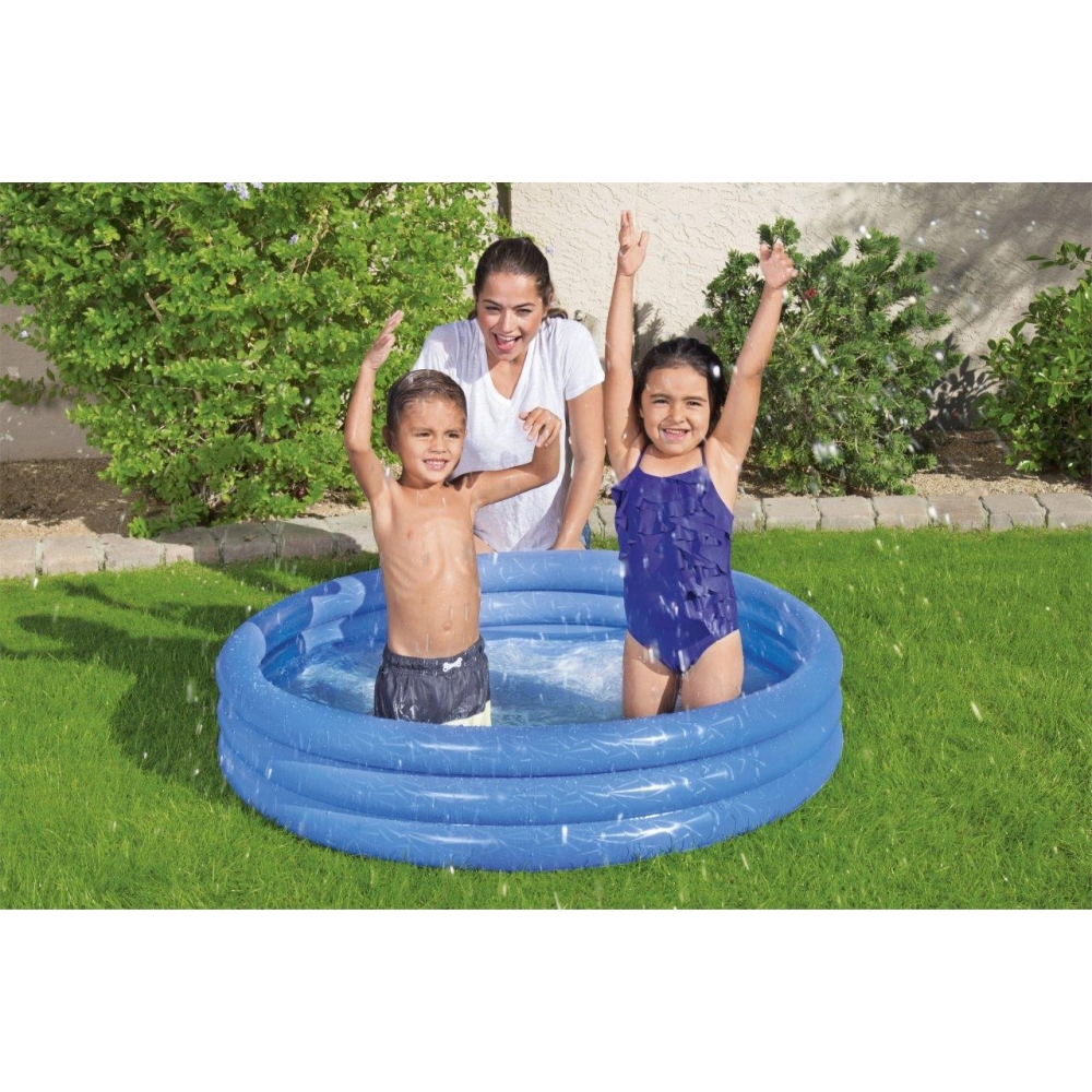 Bestway 51025 Basenik dmuchany Czerwony 1.22 x 25cm