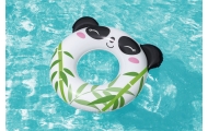 Pripučiamas plaukimo ratas Panda, 76 x 85 cm, Bestway 36351-Žaislai, Lauko žaislai, Pripučiami ratai, žaislai, čiužiniai-e-vaika