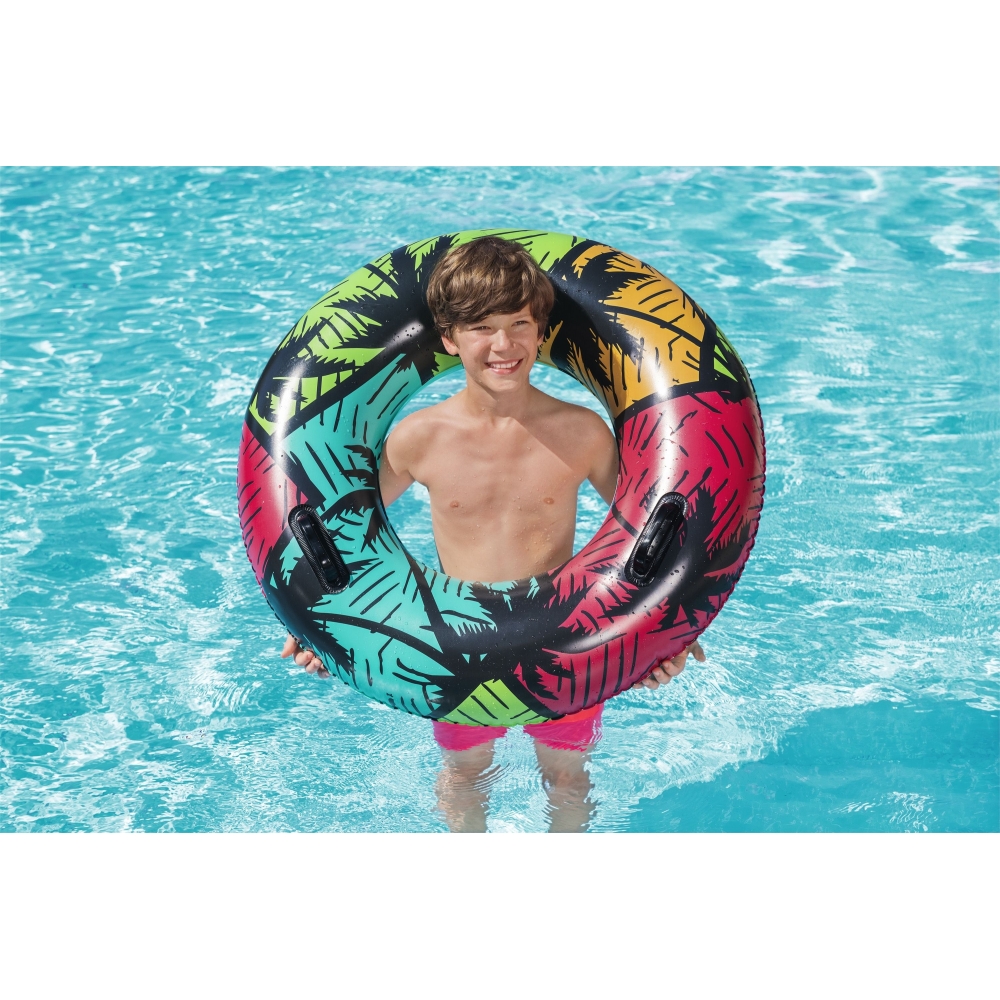 Bestway dmuchane Koło do pływania z uchwytami 91 cm 10 + 36350