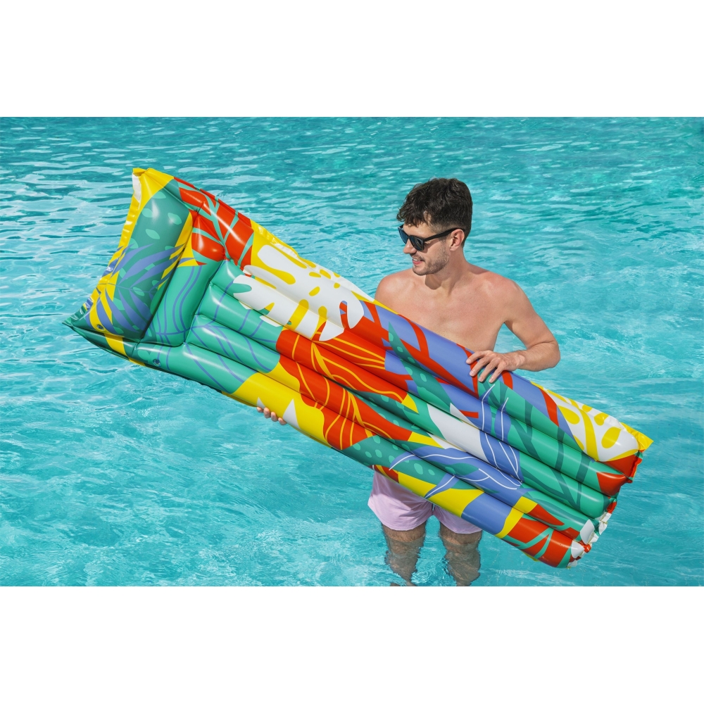 Pripučiamas plaukimo čiužinys 183 x 69 cm Bestway 44033-Žaislai, Lauko žaislai, Pripučiami ratai, žaislai, čiužiniai-e-vaikas