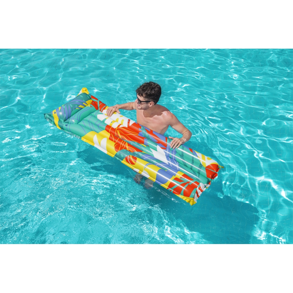 Pripučiamas plaukimo čiužinys 183 x 69 cm Bestway 44033-Žaislai, Lauko žaislai, Pripučiami ratai, žaislai, čiužiniai-e-vaikas