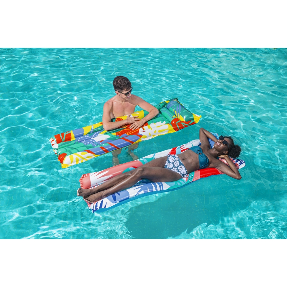 Pripučiamas plaukimo čiužinys 183 x 69 cm Bestway 44033-Žaislai, Lauko žaislai, Pripučiami ratai, žaislai, čiužiniai-e-vaikas