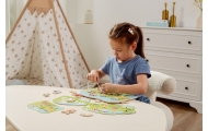 Medinis žaidimas VIGA Montessori Gyvūnai ūkyje
