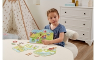 Medinis žaidimas VIGA Montessori Gyvūnai ūkyje