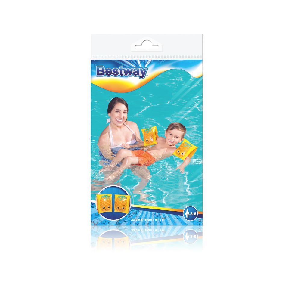"Bestway" 32042 Vaisiai Plaukimo pagalvėlės 23 cm x 15 cm