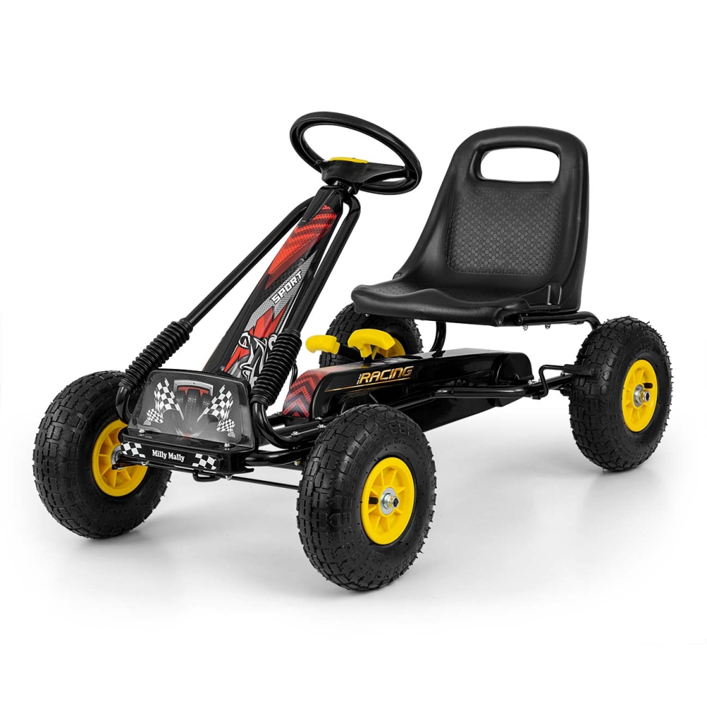 Gokart na pedały Thor Black