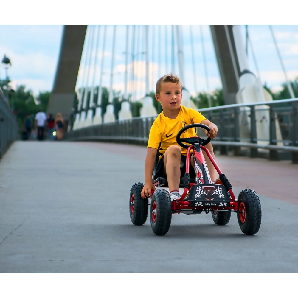 Gokart na pedały Thor Black