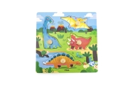 Viga 44596 Puzzle z uchwytami - Dinozaury