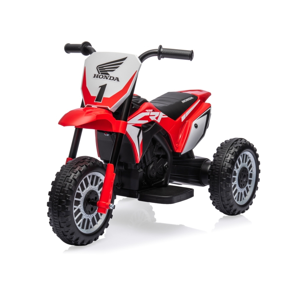 Elektrinis motociklas HONDA CRF 450R, Red-Elektromobiliai vaikams, Motociklai-e-vaikas