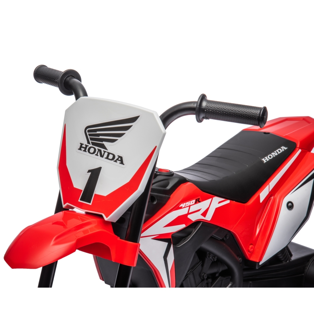 Elektrinis motociklas HONDA CRF 450R, Red-Elektromobiliai vaikams, Motociklai-e-vaikas