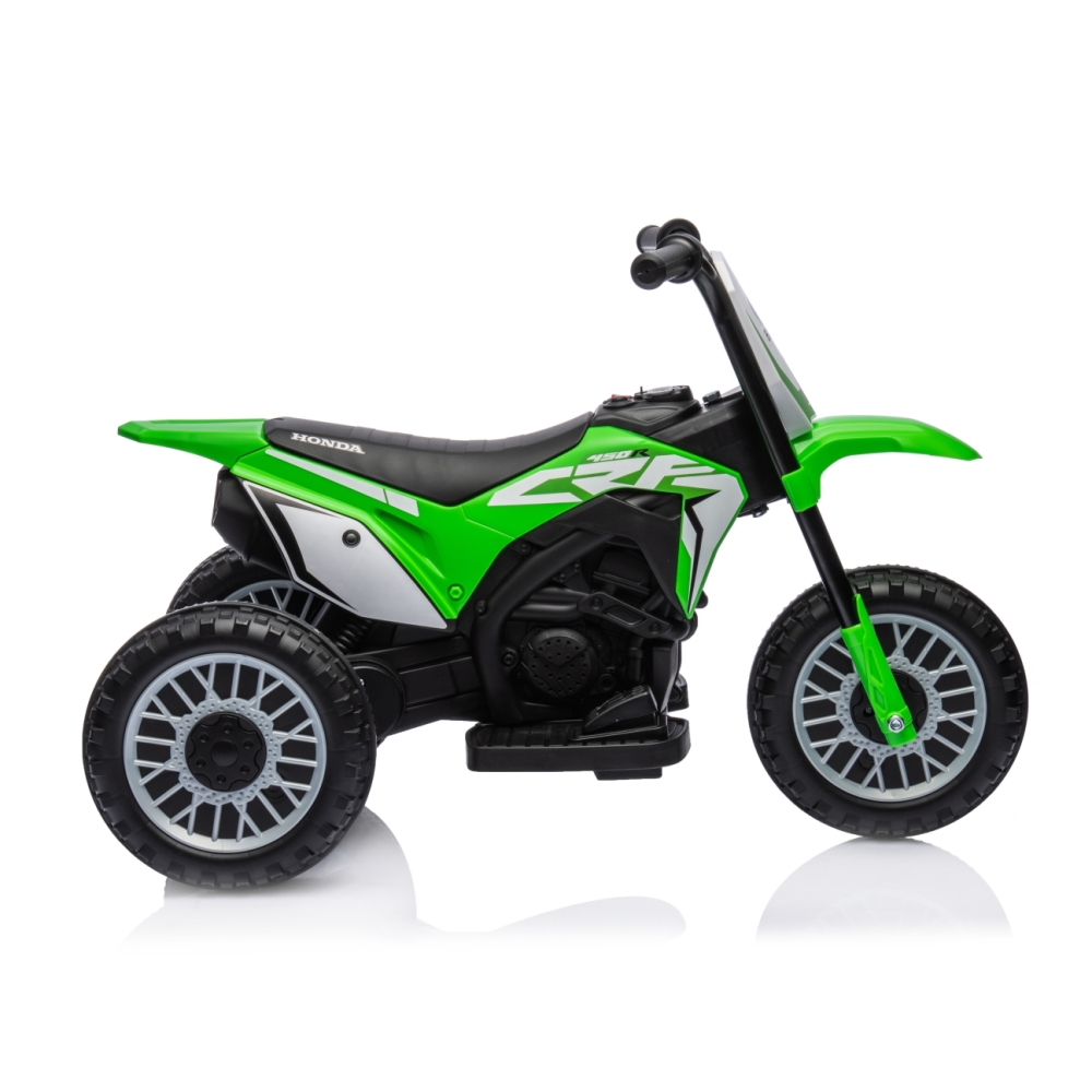 Elektrinis motociklas HONDA CRF 450R, Green-Elektromobiliai vaikams, Motociklai-e-vaikas