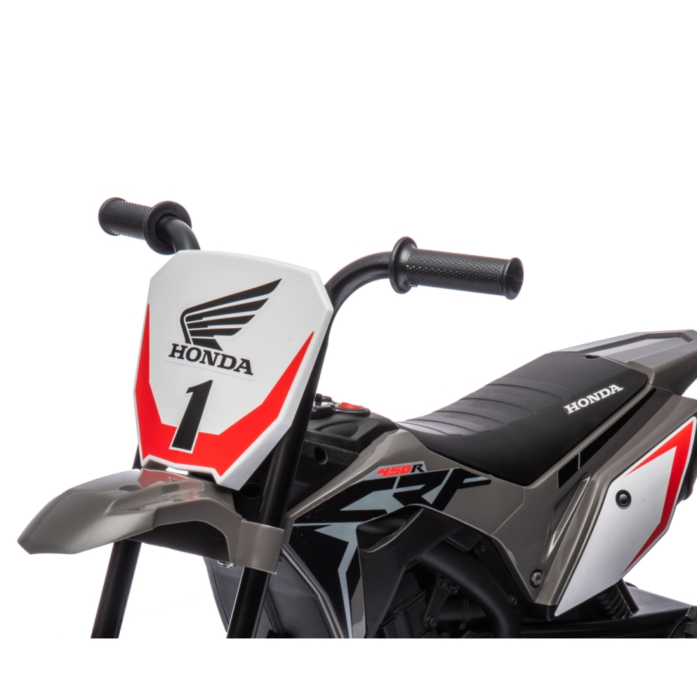 Elektrinis motociklas HONDA CRF 450R, Grey-Elektromobiliai vaikams, Motociklai-e-vaikas