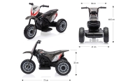 Pojazd na akumulator Motocykl HONDA CRF 450R Grey
