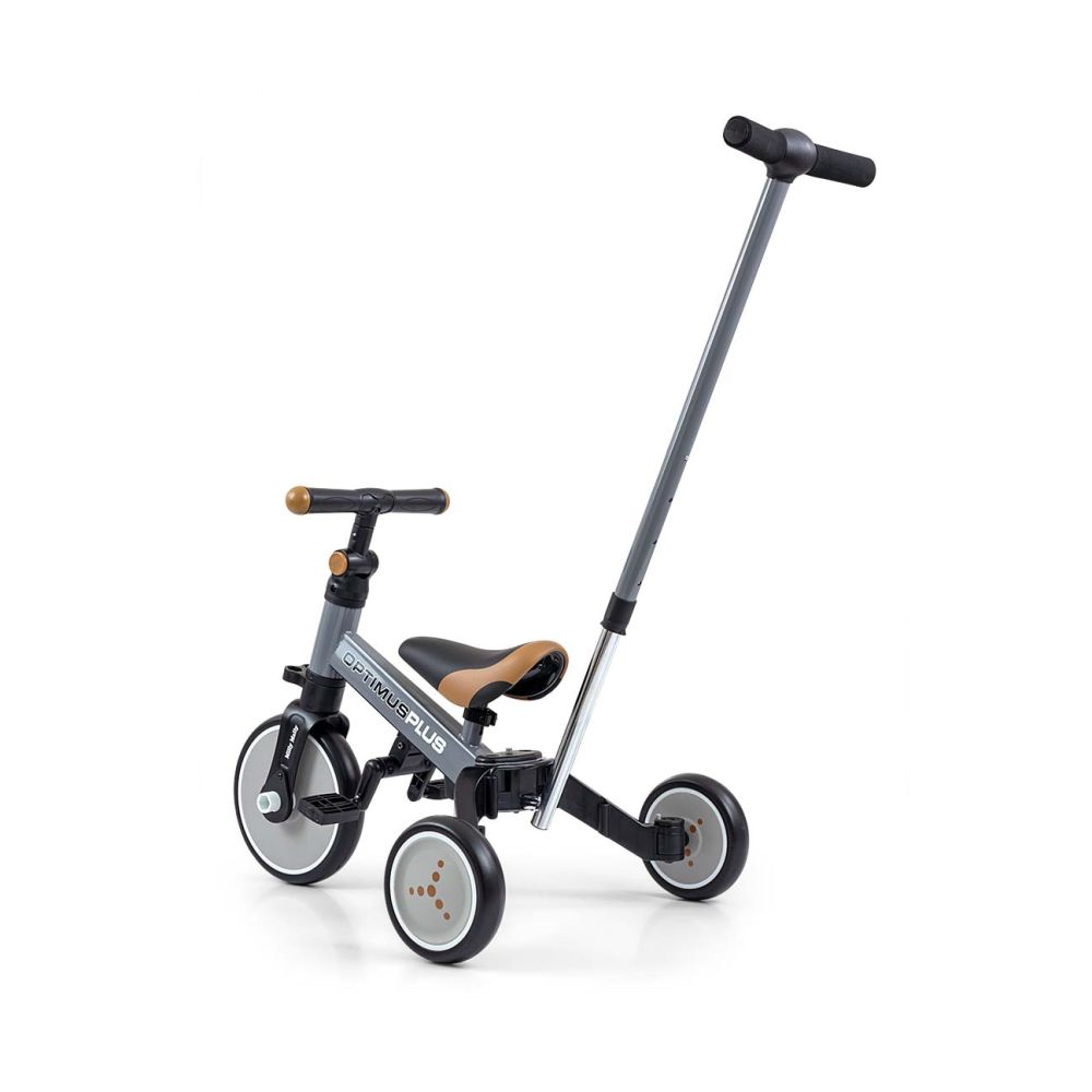 Rowerek 4w1 Optimus Plus Grey